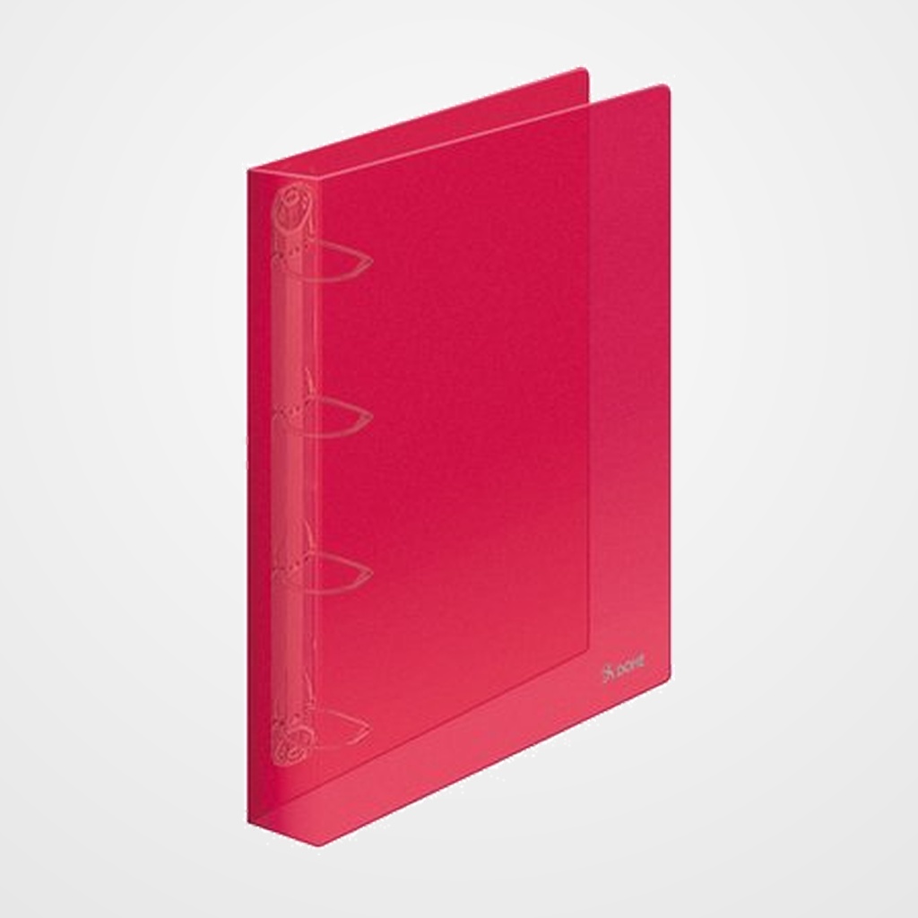 CARPETA de ANILLAS DOHE PP TRASLUCIDO A4 4 an.MIXTAS 25mm AZUL