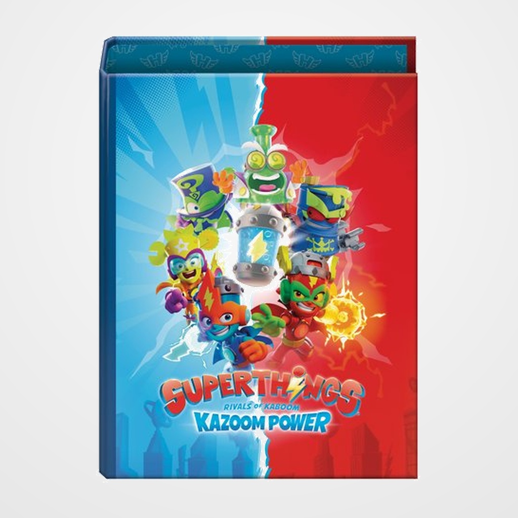 CARPETA de ANILLAS DOHE SUPERTHINGS CARTON FORRADO Fº 4 an.MIXTAS 40mm