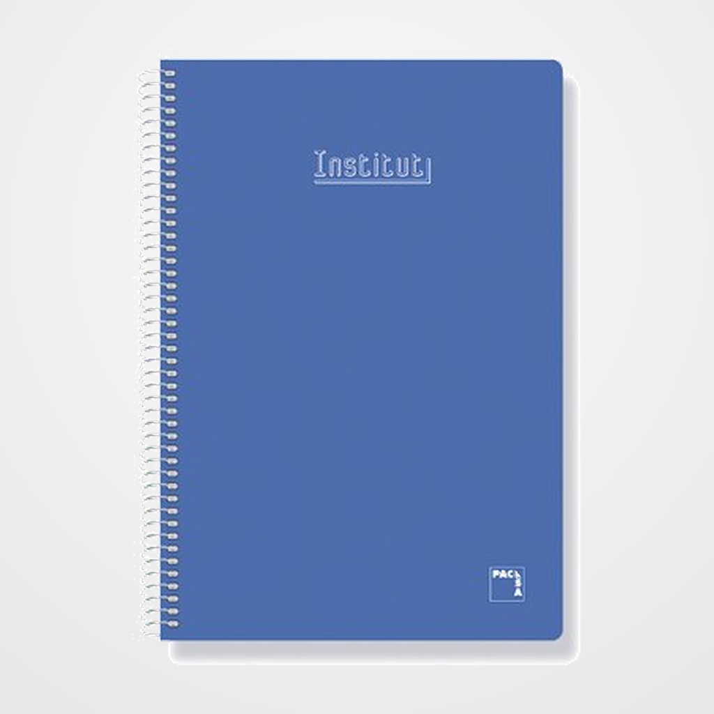 BLOC PACSA XTRA tapa EXTRA 4º 80h CUADRIC.4 60g. AZUL