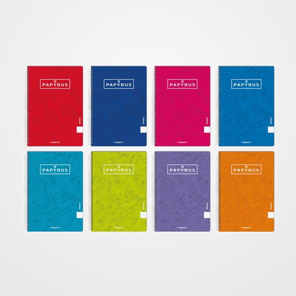BLOC PAPYRUS tapa EXTRA Fº 80h HORIZONTAL 90g COL.SUR.