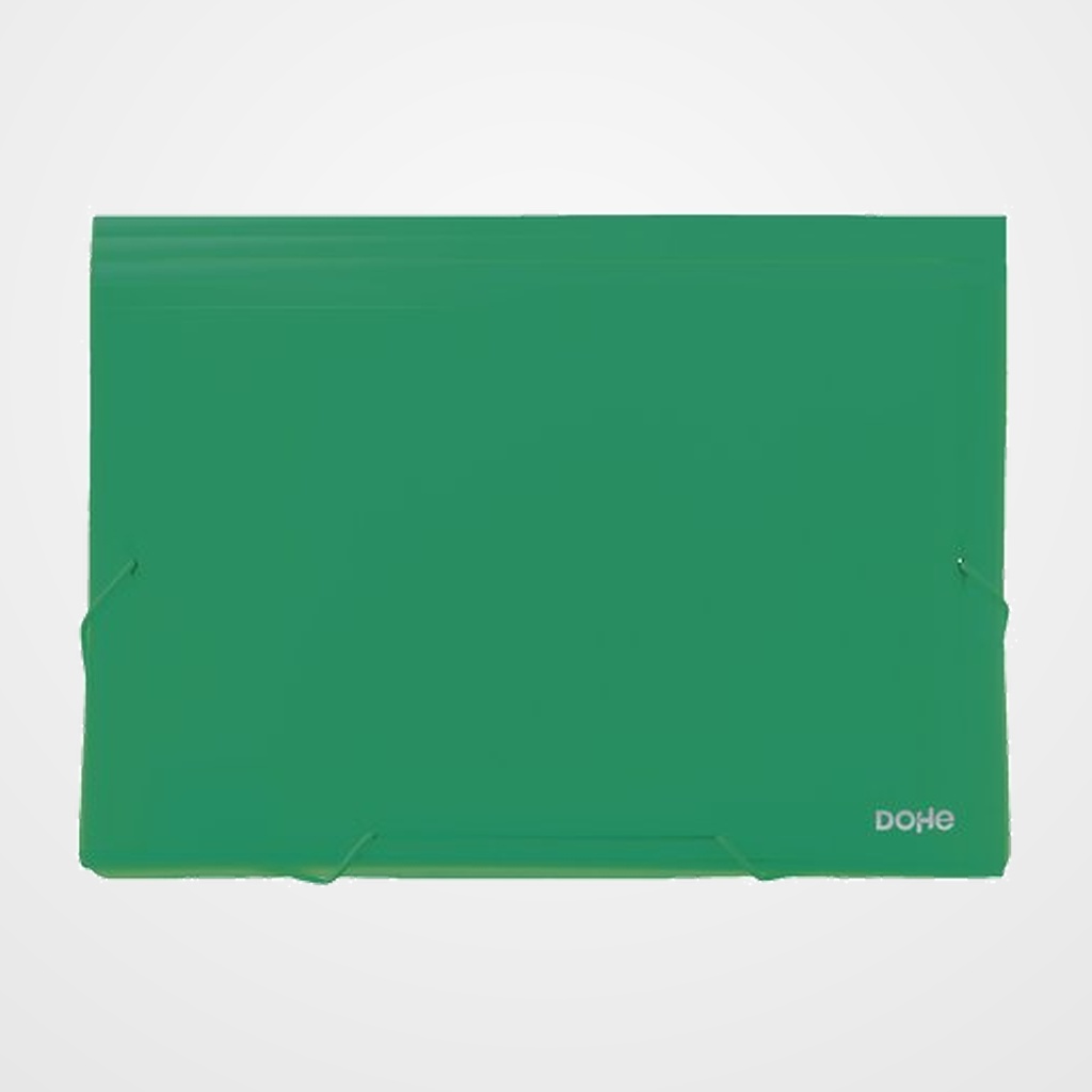 CLASIFICADOR ACORDEON DOHE PP OPACO A4 13 DPTOS. GOMAS VERDE