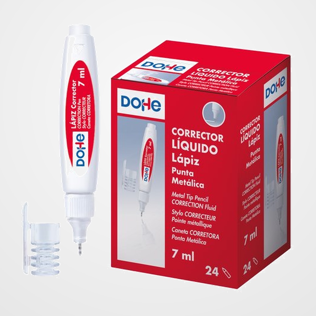 CORRECTOR LIQUIDO BOLIGRAFO DOHE 7ml