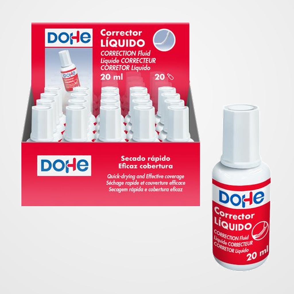 CORRECTOR LIQUIDO FRASCO DOHE 20 ml