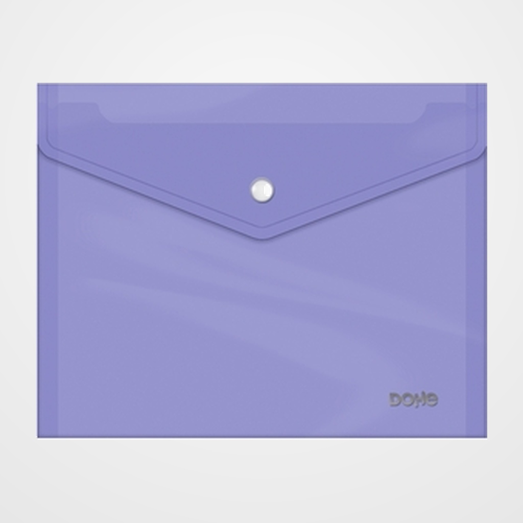 DOSIER SOBRE DOHE PP BROCHE A5 APAISADO TRASLUCIDO MOADO