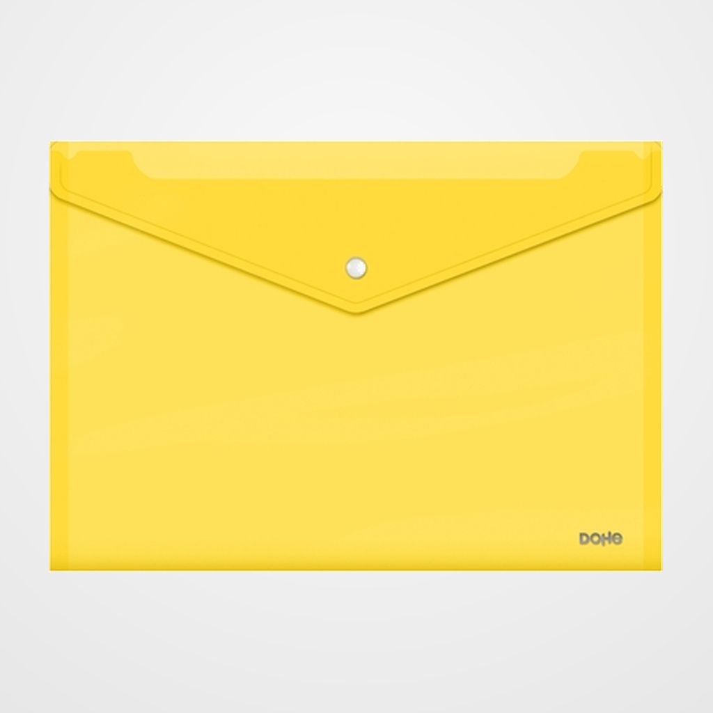 [18002198] DOSIER SOBRE DOHE PP BROCHE Fº+ APAISADO TRASLUCIDO AMARILLO