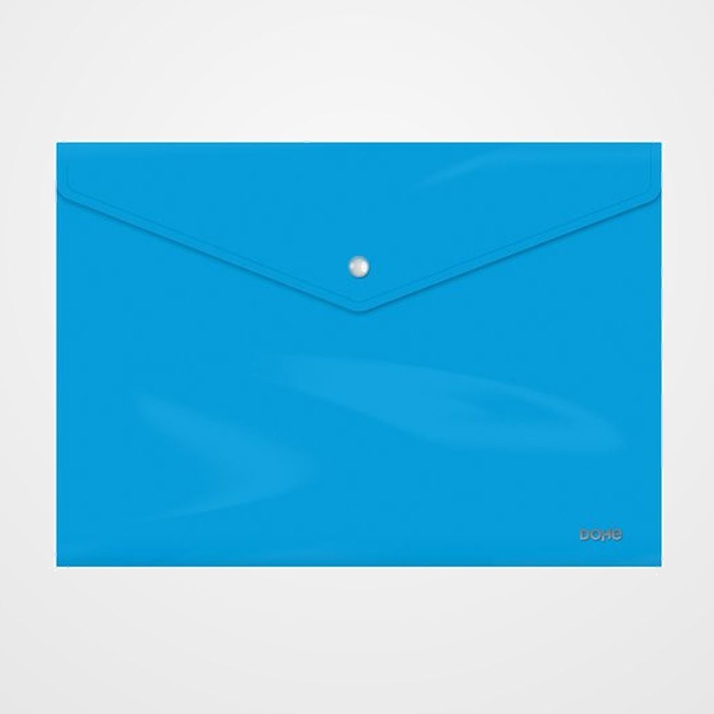 DOSIER SOBRE DOHE PP OPACO BROCHE Fº APAISADO AZUL