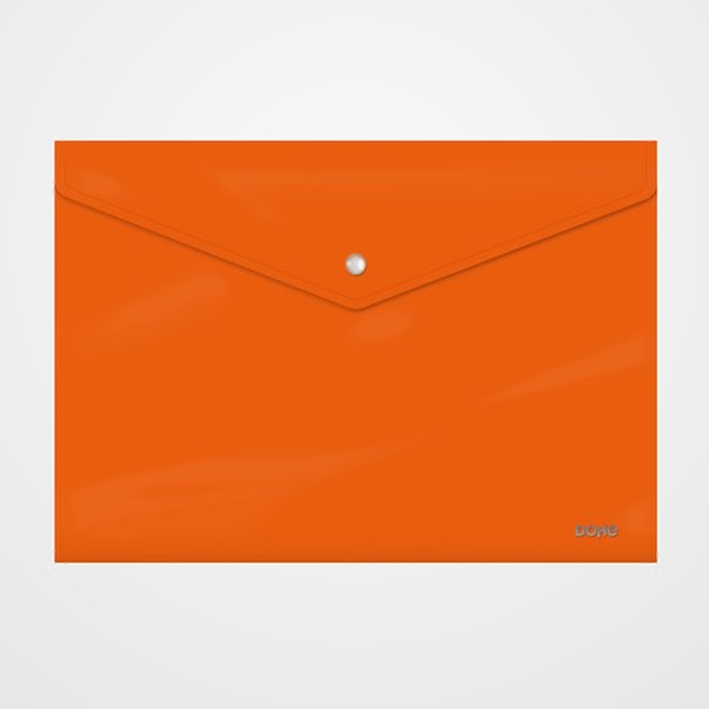 DOSIER SOBRE DOHE PP OPACO BROCHE Fº APAISADO NARANJA