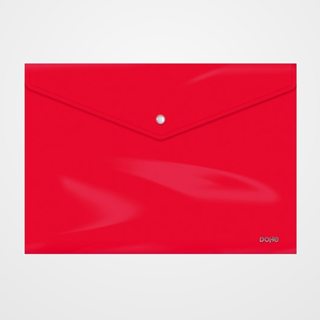 DOSIER SOBRE DOHE PP OPACO BROCHE Fº APAISADO ROJO