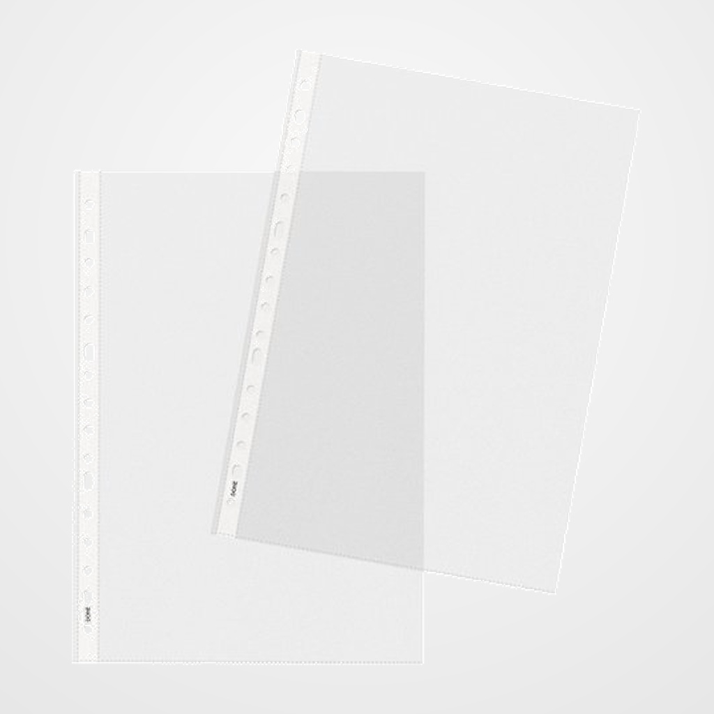 FUNDA MULTITALADRO DOHE PREMIUM PLUS PP 80µ PL.NJ. Fº 16 TAL.RFZO. PAQUETE de 100