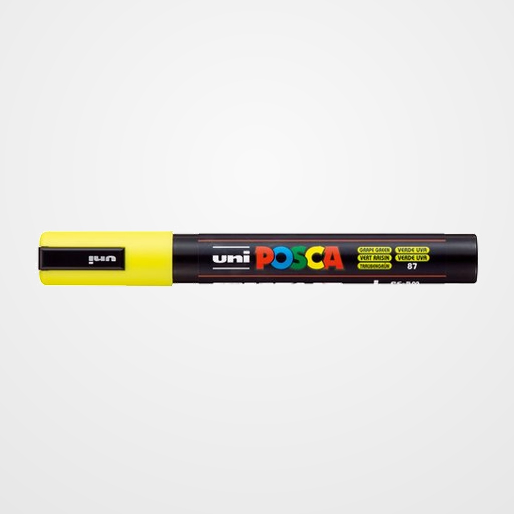 MARCADOR T.OPACA NO PERM. UNI POSCA  1,8 (PC-5M)  VERDE UVA