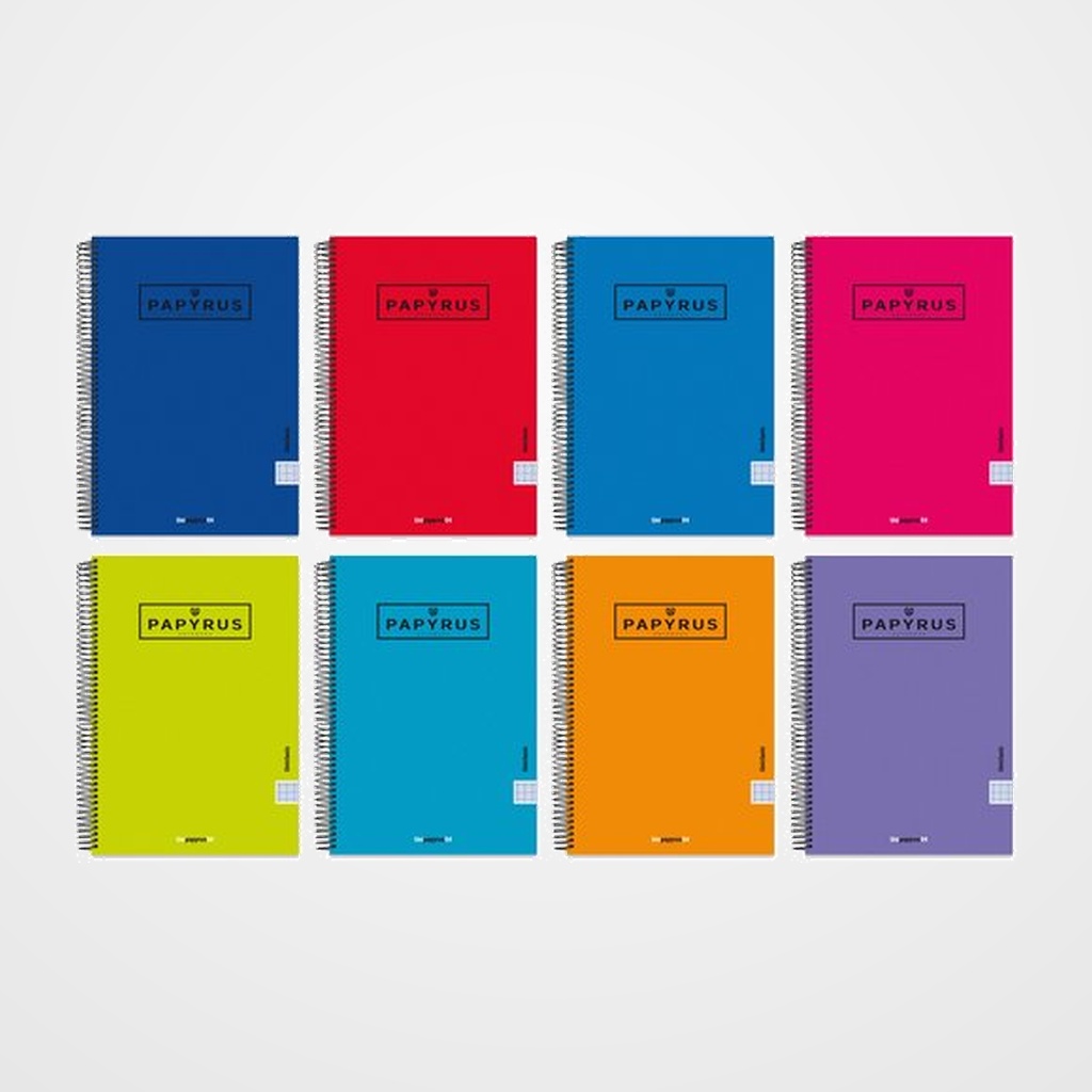 BLOC PAPYRUS UNICLAS tapa EXTRA Fº 80h CUADRIC.4x4 90g AZUL