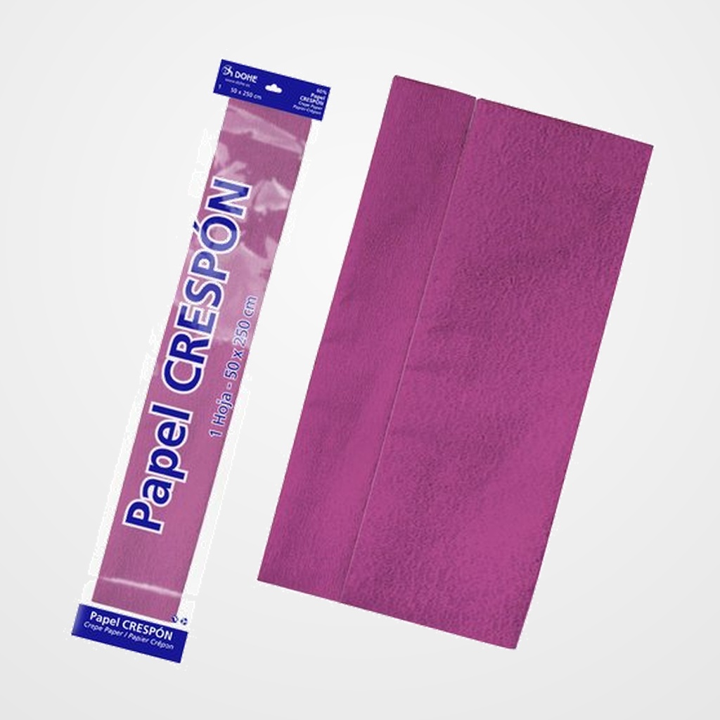 PAPEL CREPE (PINOCHO) DOHE 30g 0,5x2,5 m MORADO