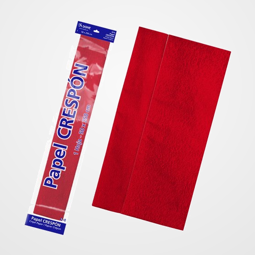 [10903365] PAPEL CREPE (PINOCHO) DOHE 30g 0,5x2,5 m ROJO
