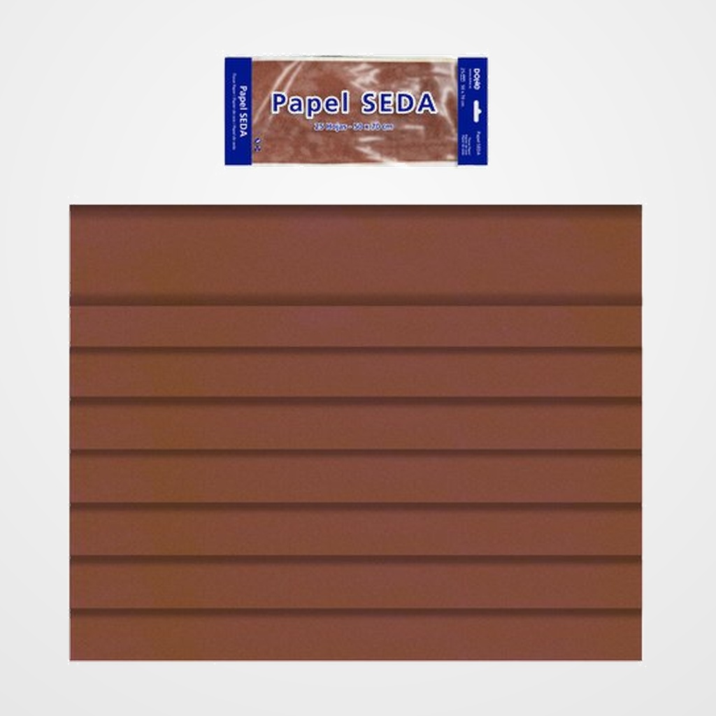 [10903379] PAPEL SEDA DOHE 25h 50x70 cm MARRON