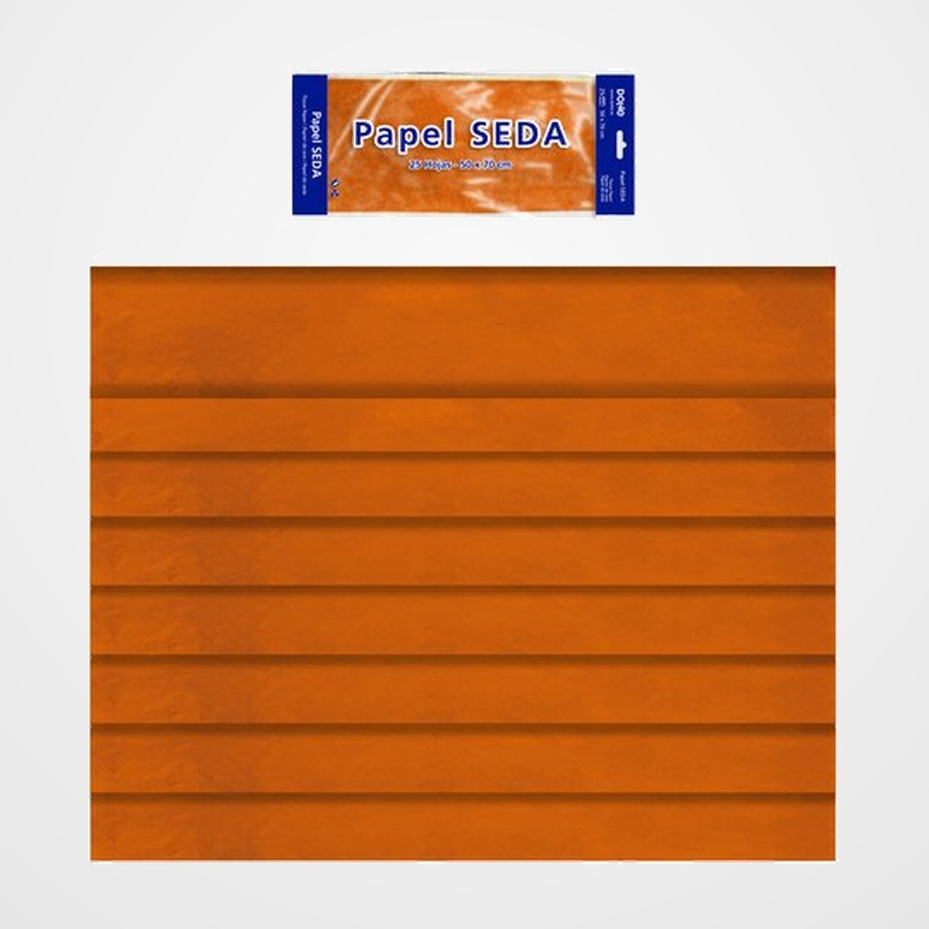 PAPEL SEDA DOHE 25h 50x70 cm NARANJA