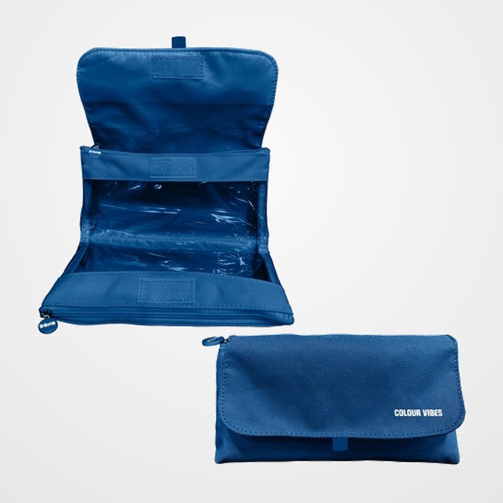 PORTATODO DOHE COLOUR VIBES DOBLE CON SOLAPA AZUL