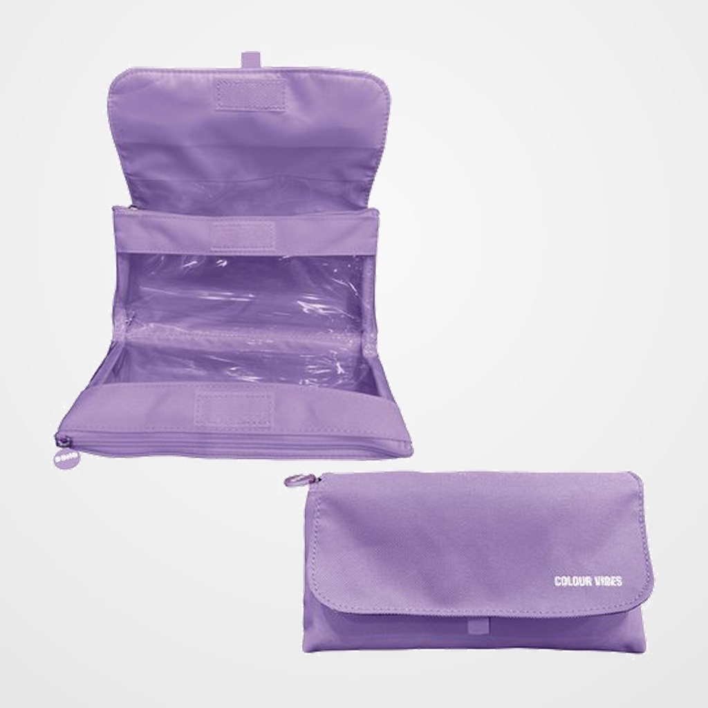 PORTATODO DOHE COLOUR VIBES DOBLE CON SOLAPA MORADO