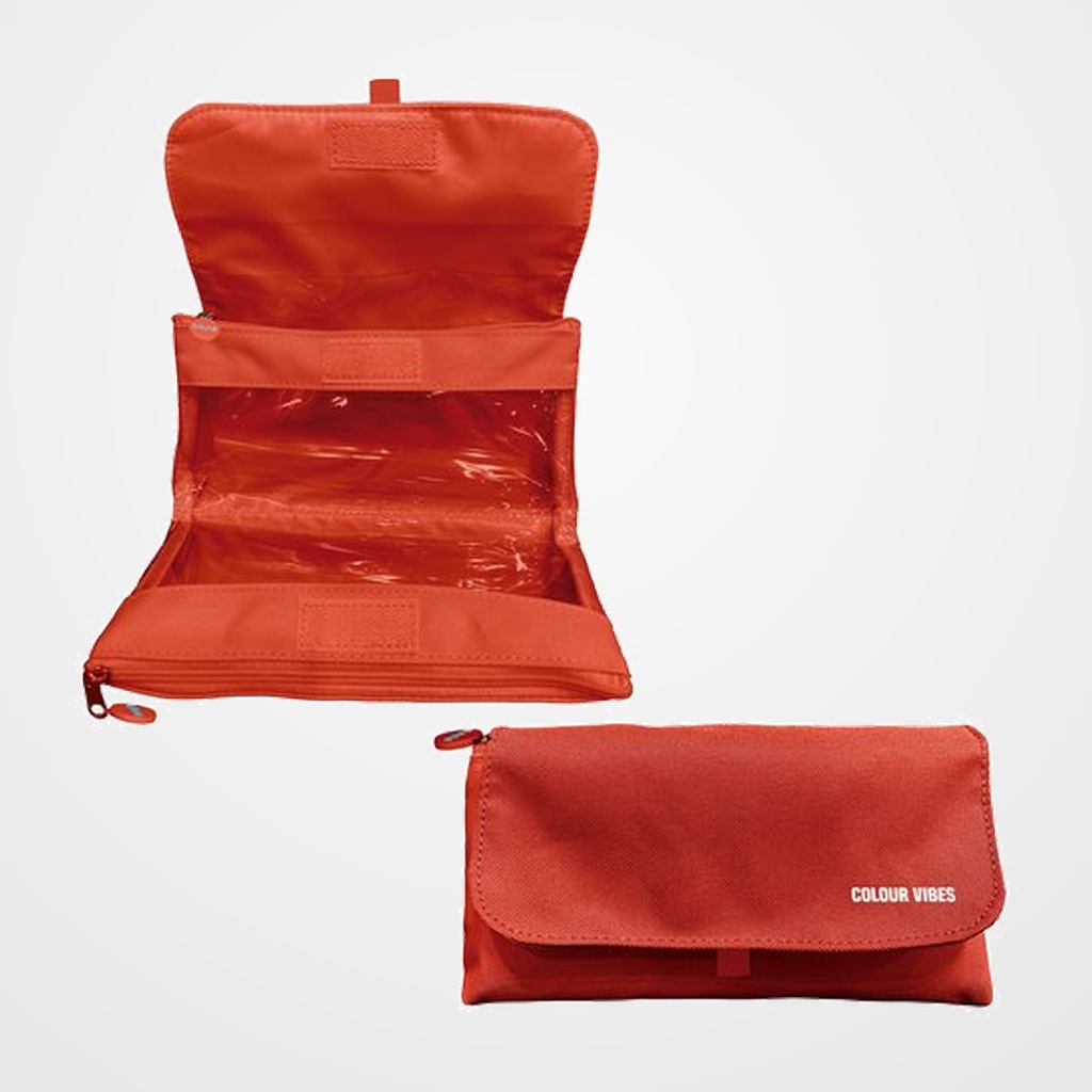 PORTATODO DOHE COLOUR VIBES DOBLE CON SOLAPA ROJO