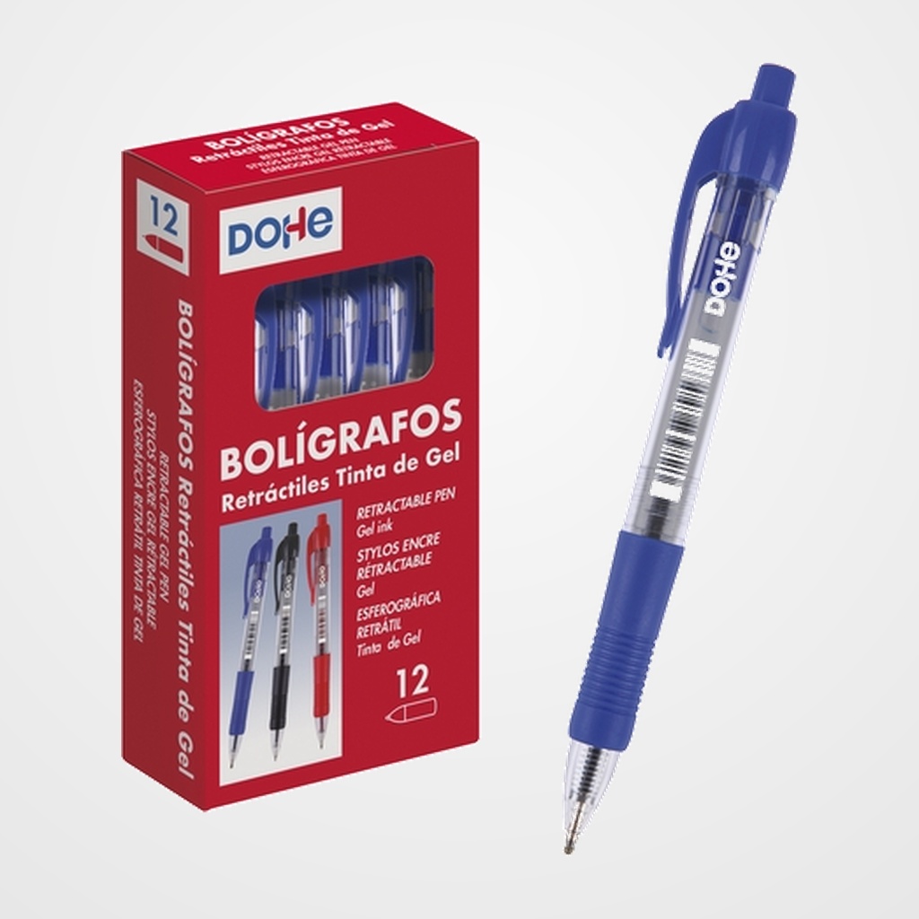 ROLLER GEL RT. DOHE GEL 0,7 mm AZUL