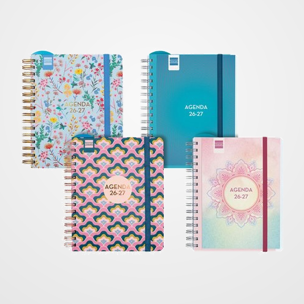 AGENDA ESCOLAR (2026-27) FINOCAM CATALAN MAGISTRAL DEL DOCENTE ASSORTIMENT PACK DE 6