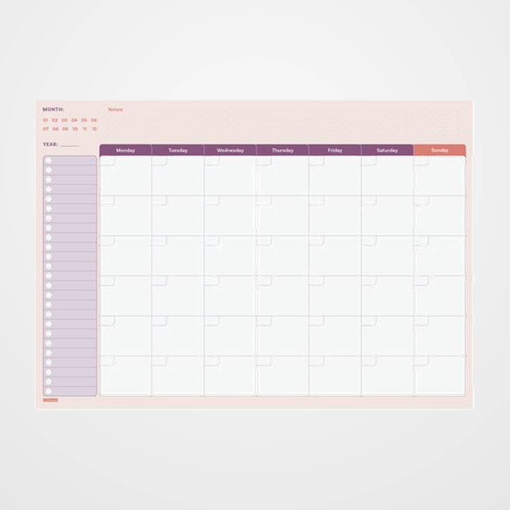 PLANIFICADOR FINOCAM BARI SOBREMESA NO FECHADO A4 297x210 M/V