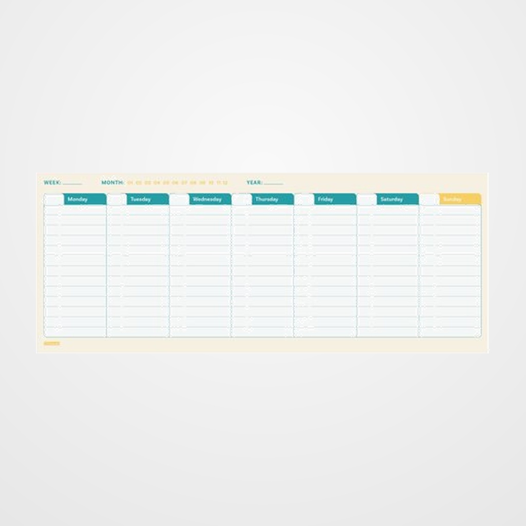 PLANIFICADOR FINOCAM BARI SOBREMESA NO FECHADO 290x216 S/V