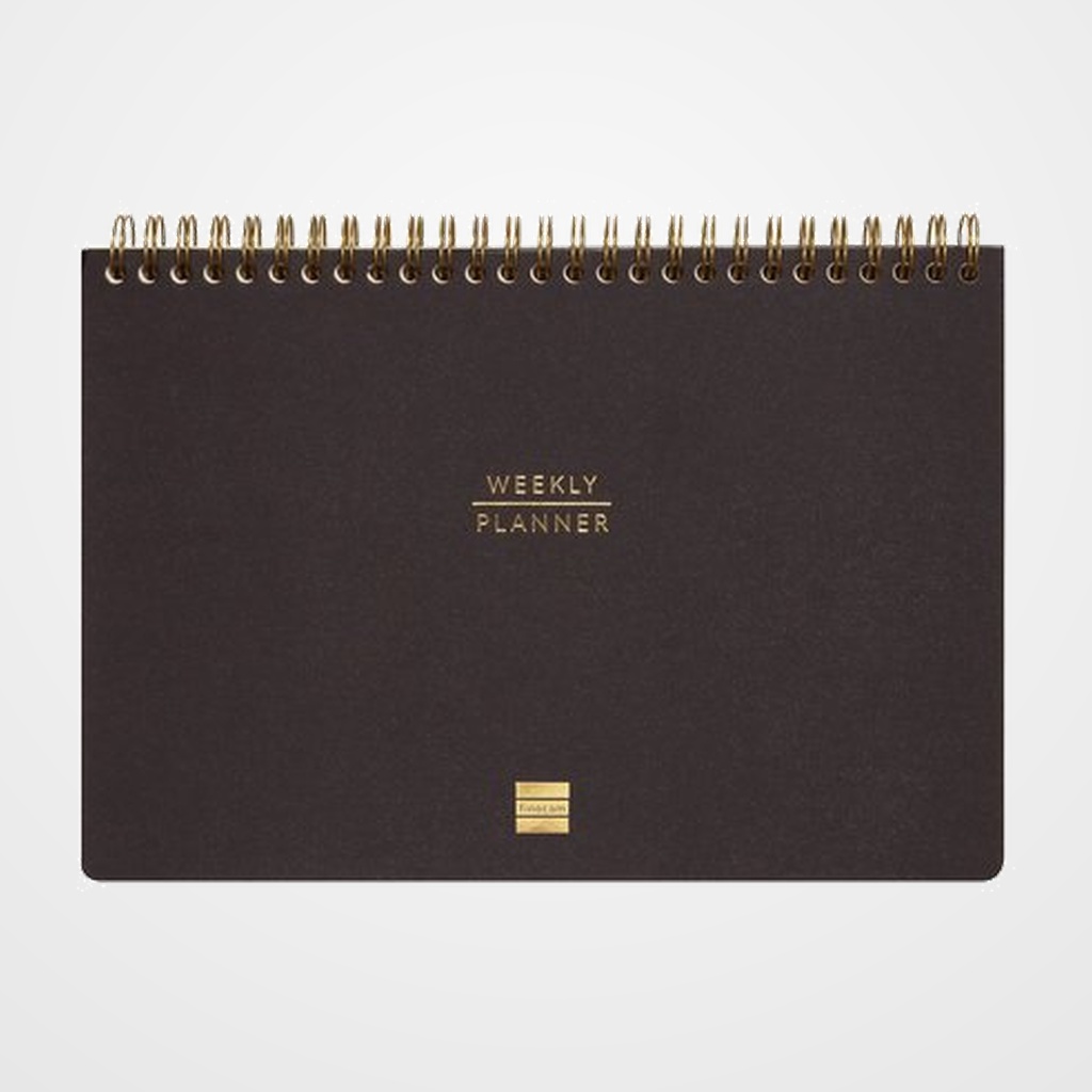 PLANIFICADOR FINOCAM HAIKU NO FECHADO 165x240 S/V BLACK