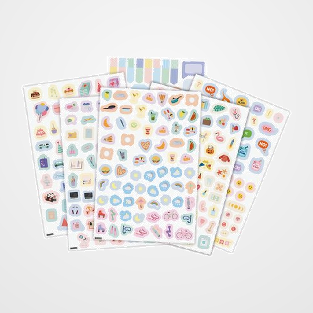 SET DE PEGATINAS FINOCAM F13 FUN (364 ud.)