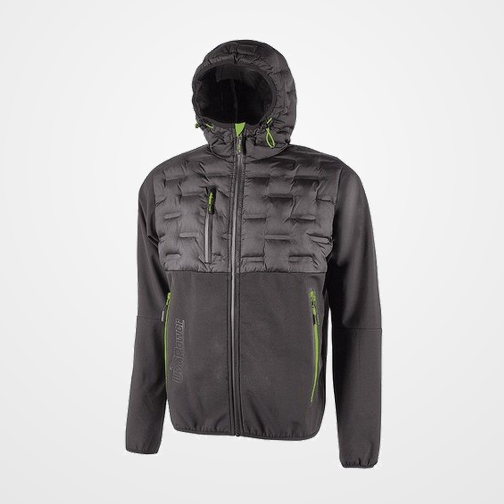 CHAQUETA U-POWER SPOCK HIBRIDA TALLA M GRIS GRIS
