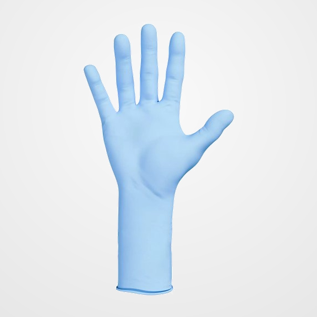GUANTE DESECHABLE NITRILO SANTEX GD24 AZUL TALLA S CAJA de 50