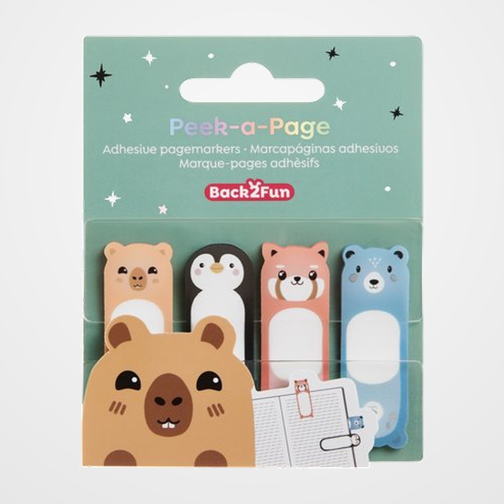 MARCAPAGINAS ADHESIVOS BACK2FUN 45x15 20h (4 ud.) DREAMS