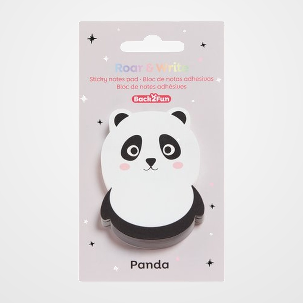 NOTAS ADHESIVAS BACK2FUN 70x55 50h PANDA