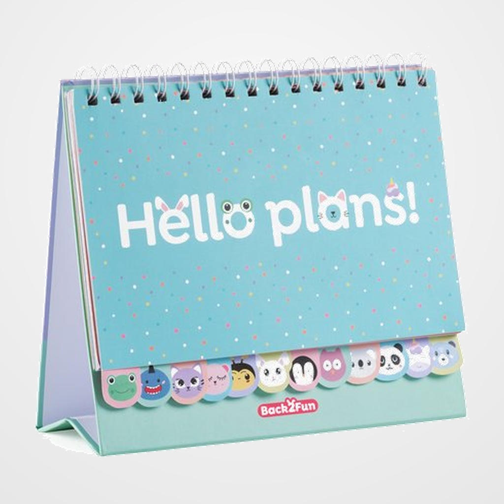 PLANIFICADOR SEMANAL BACK2FUN SOBREMESA 210x180 36h PERPETUO