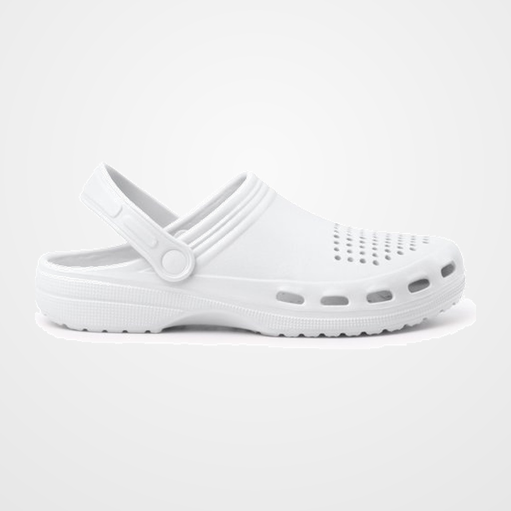 ZUECO ROLY DAN EVA UNISEX TALLA 42 BLANCO