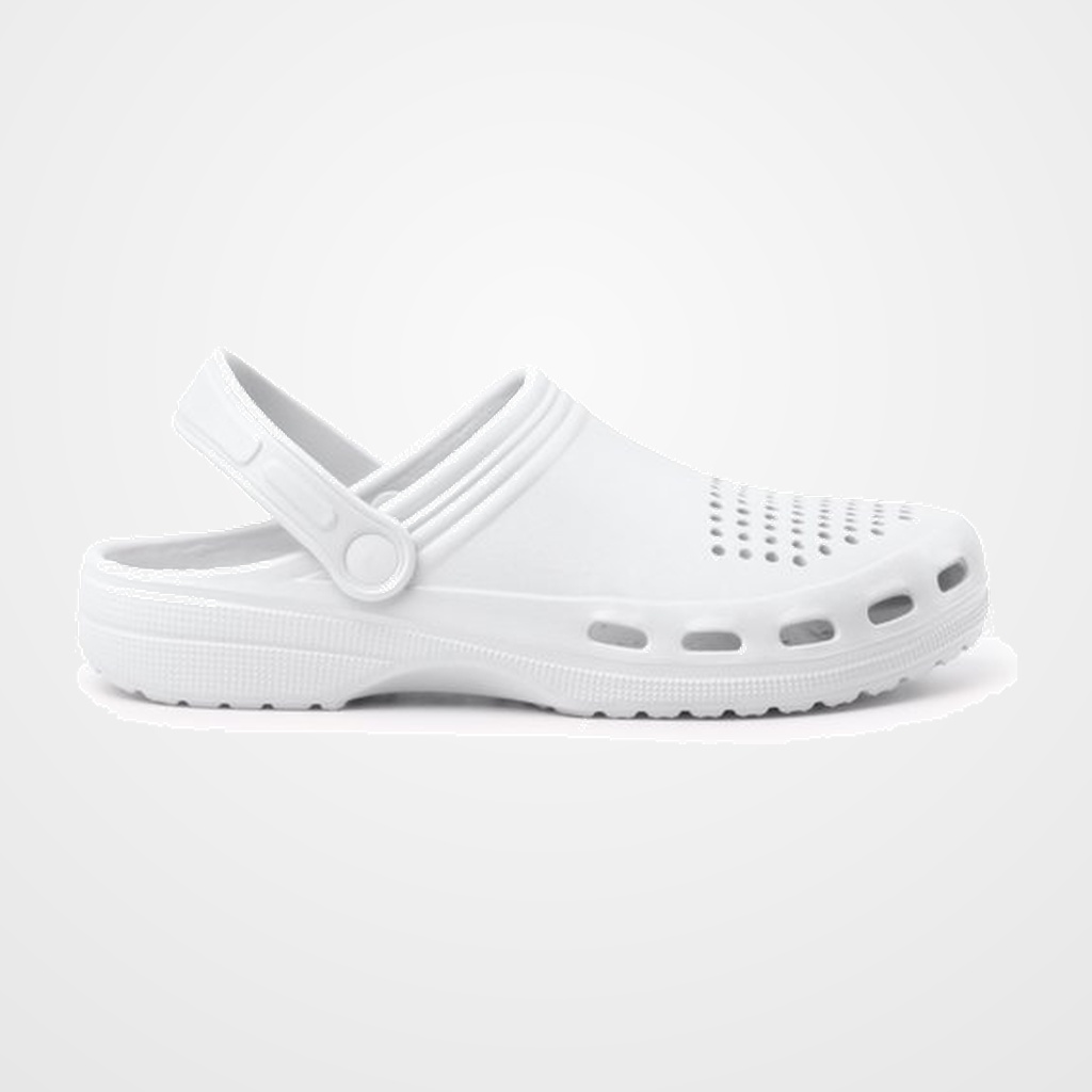 ZUECO ROLY DAN EVA UNISEX TALLA 45 BLANCO