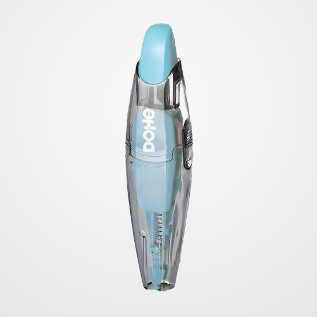 CORRECTOR CINTA DOHE SERENITY RECARGABLE RETRACTIL 5 mm x 6 m AZUL