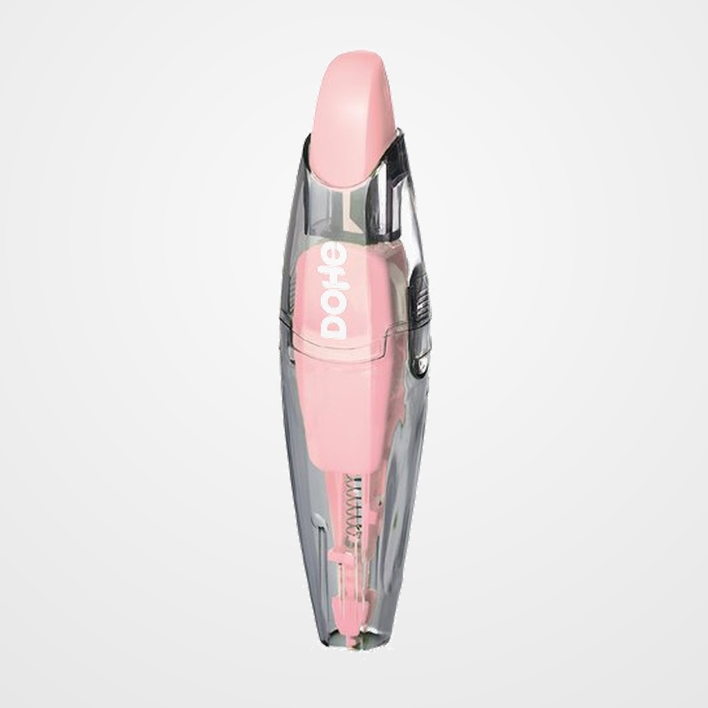 CORRECTOR CINTA DOHE SERENITY RECARGABLE RETRACTIL 5 mm x 6 m ROSA