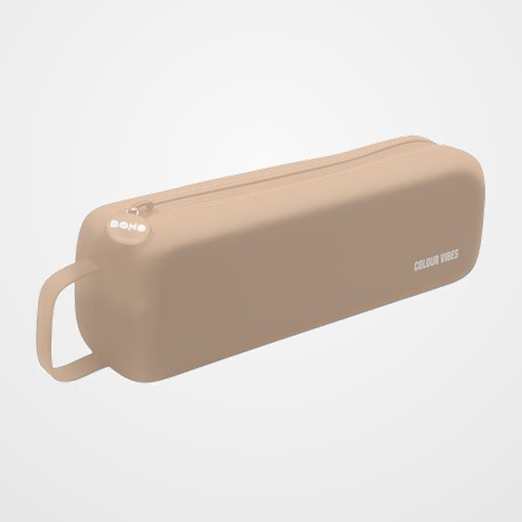 PORTATODO DOHE COLOUR VIBES SILICONA SIMPLE con ASA LATERAL BEIGE