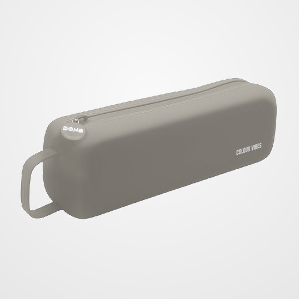 PORTATODO DOHE COLOUR VIBES SILICONA SIMPLE con ASA LATERAL GRIS