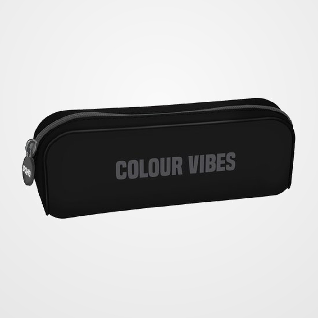 PORTATODO DOHE COLOUR VIBES SILICONA SIMPLE NEGRO
