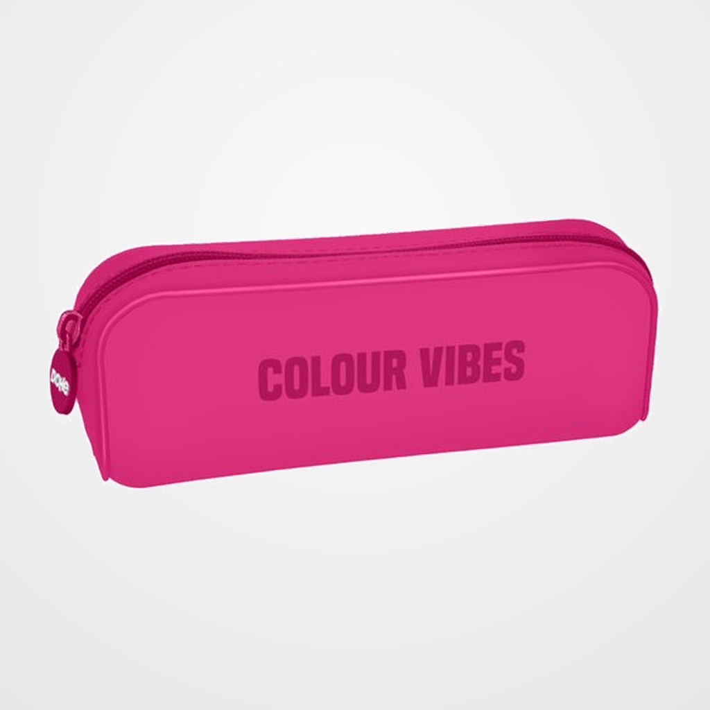 PORTATODO DOHE COLOUR VIBES SILICONA SIMPLE ROSA
