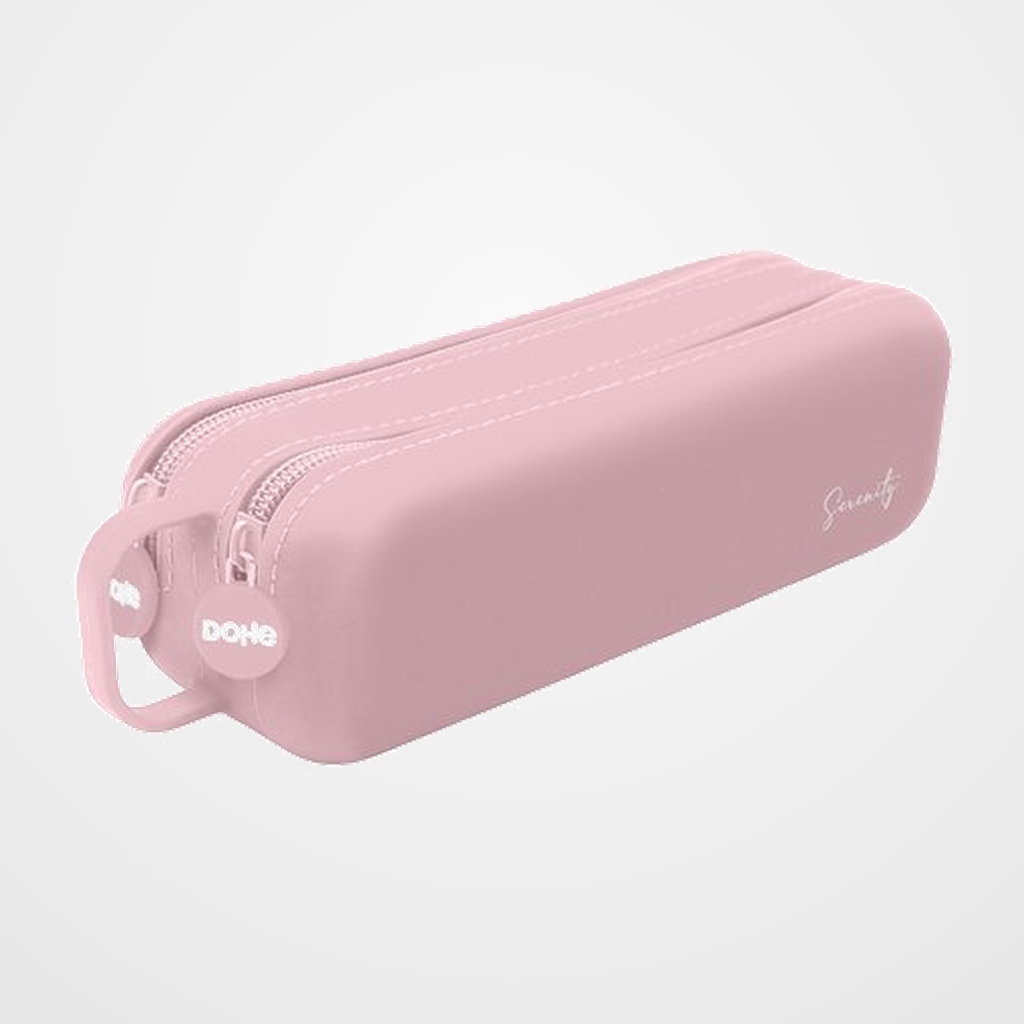 PORTATODO DOHE SERENITY SILICONA DOBLE con ASA LATERAL ROSA