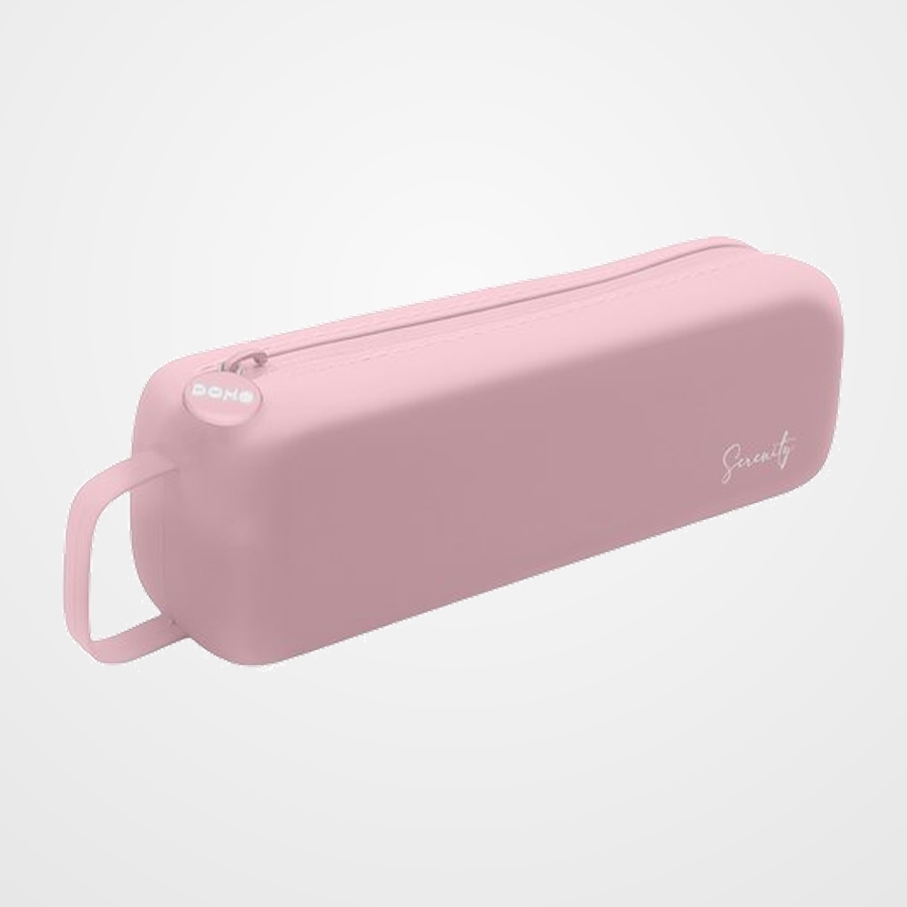 PORTATODO DOHE SERENITY SILICONA SIMPLE con ASA LATERAL ROSA