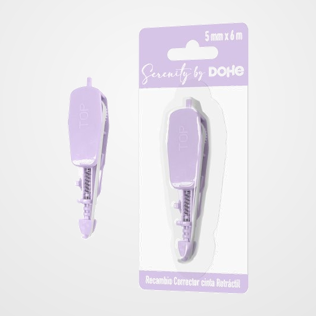 RECAMBIO CORRECTOR CINTA DOHE SERENITY 5 mm x 6 m MORADO