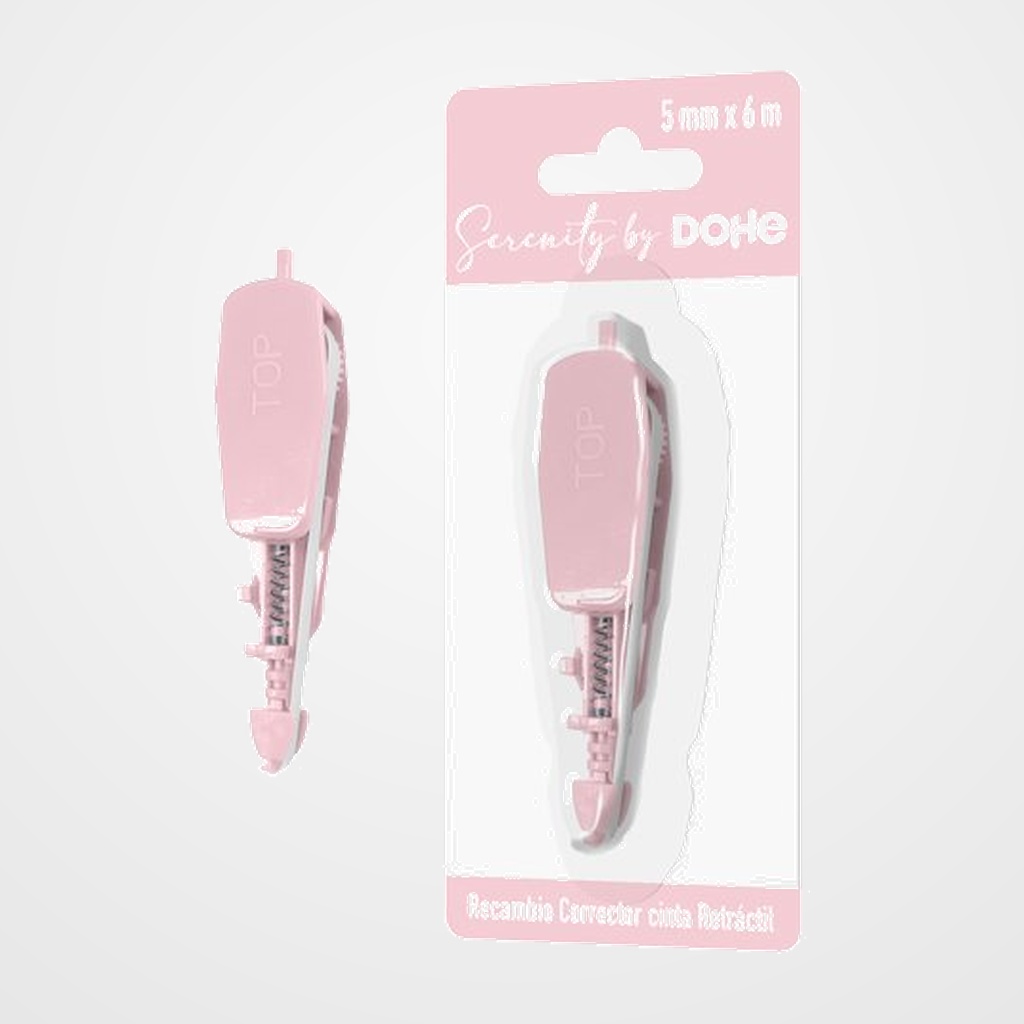 RECAMBIO CORRECTOR CINTA DOHE SERENITY 5 mm x 6 m ROSA