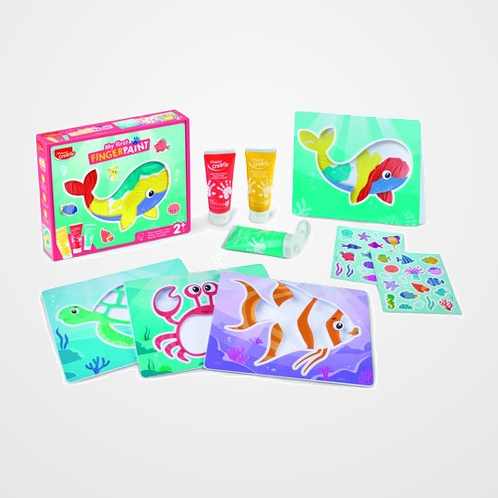 MAPED CREATIVE EARLY AGE MY FIRST FINGER PAINT PINTAR CON LOS DEDOS (+2 años)