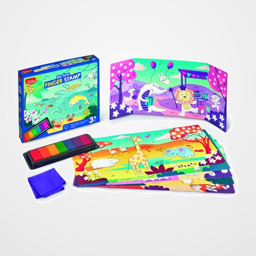 MAPED CREATIVE EARLY AGE MY FIRST FINGER STAMP (+3 años)