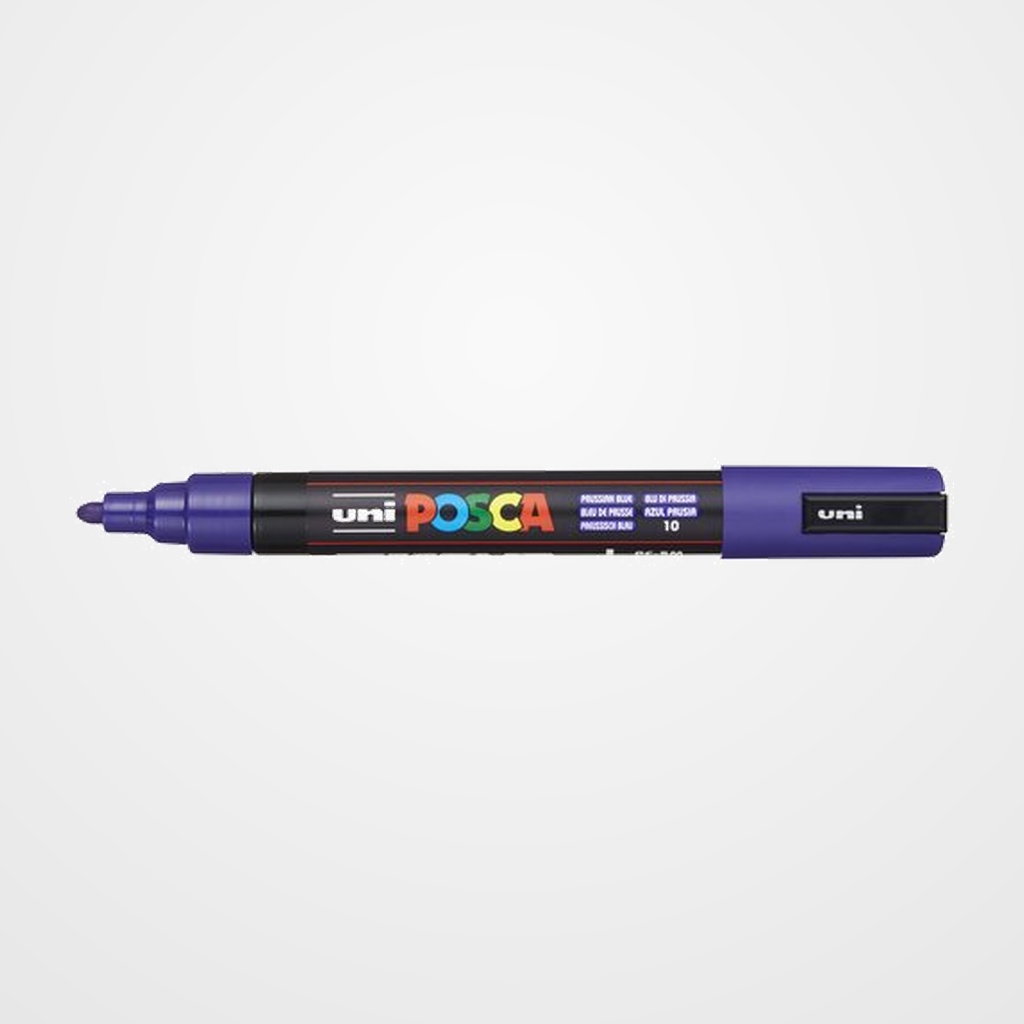 MARCADOR T.OPACA NO PERM. UNI POSCA  1,8 (PC-5M)  AZUL PRUSIA