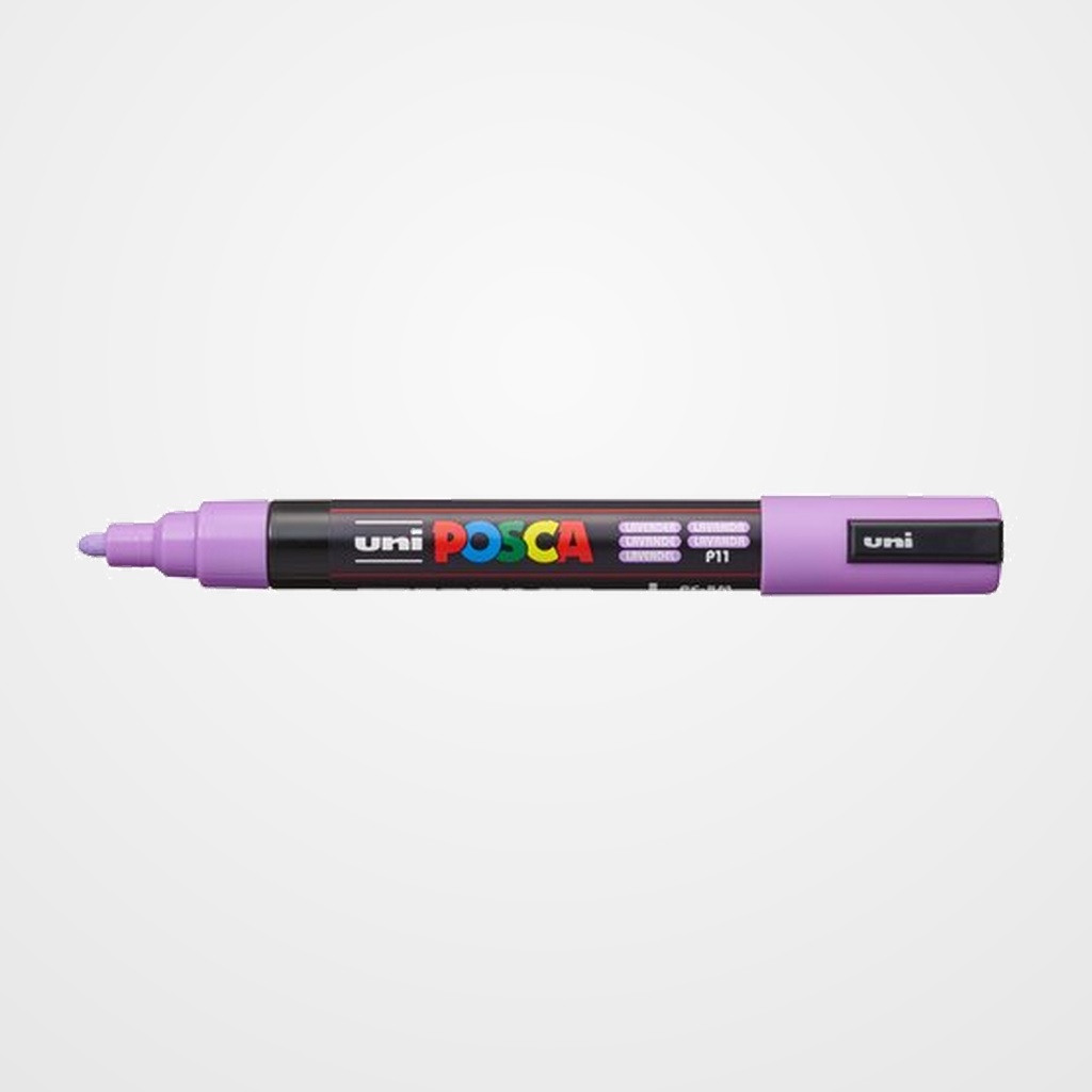 MARCADOR T.OPACA NO PERM. UNI POSCA  1,8 (PC-5M)  LAVANDA