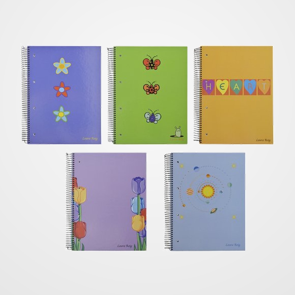 BLOC 8º 120 HOJAS LAURA ROIG 5 MODELOS C/N